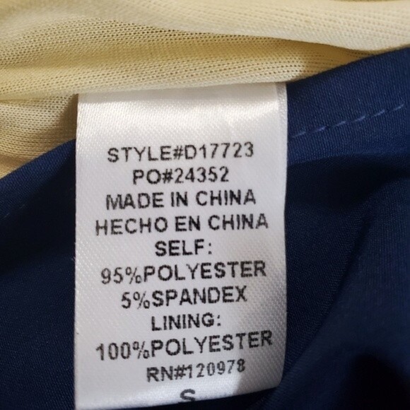 Entro Color Blocked Maxi Dress. Sz Small - Picture 15 of 16